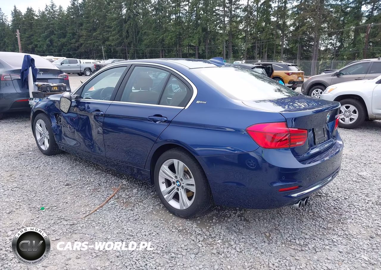 2017 BMW 330E Iperformance VIN:WBA8E1C37HA029806 - 3