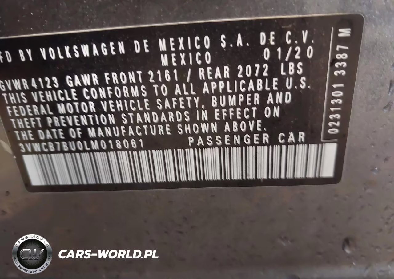 2020 Volkswagen Jetta 1.4T R-Line-1.4T S-1.4T Se VIN:3VWCB7BU0LM018061 - 9