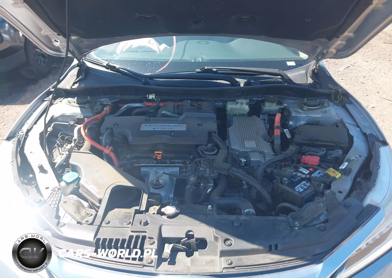 2017 Honda Accord Hybrid Touring VIN:JHMCR6F78HC017647 - 10