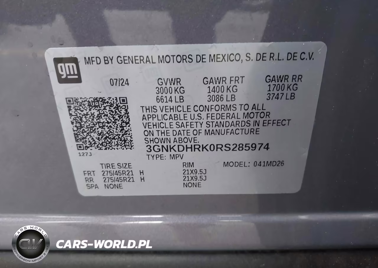 2024 Chevrolet Blazer Ev Rwd Rs VIN:3GNKDHRK0RS285974 - 9