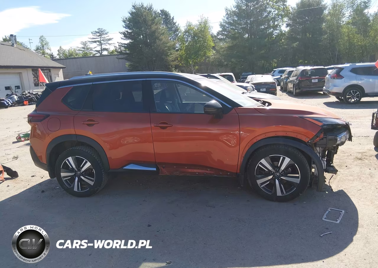 2021 Nissan Rogue Sl Intelligent Awd VIN:JN8AT3CBXMW200174 - 14