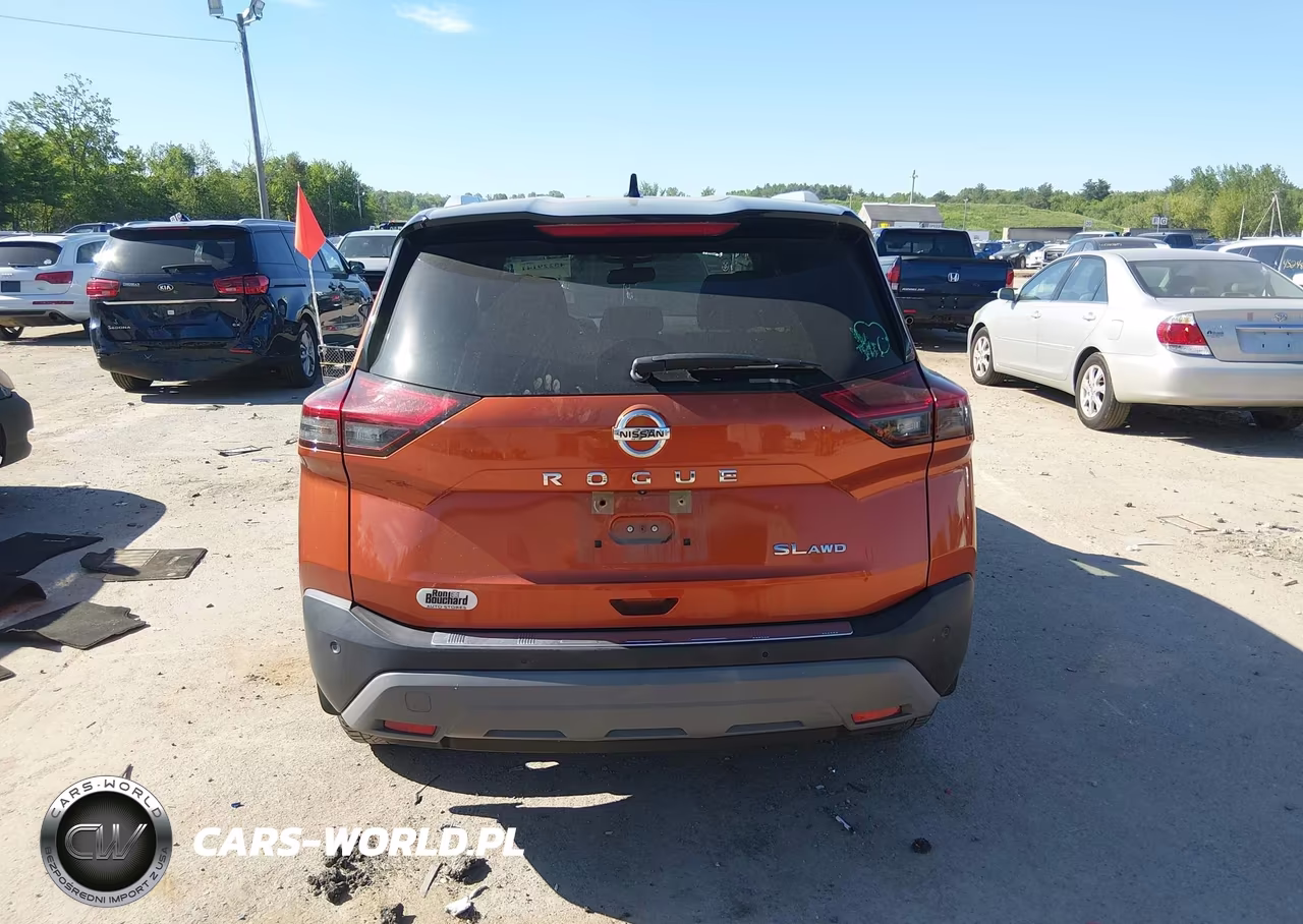 2021 Nissan Rogue Sl Intelligent Awd VIN:JN8AT3CBXMW200174 - 17