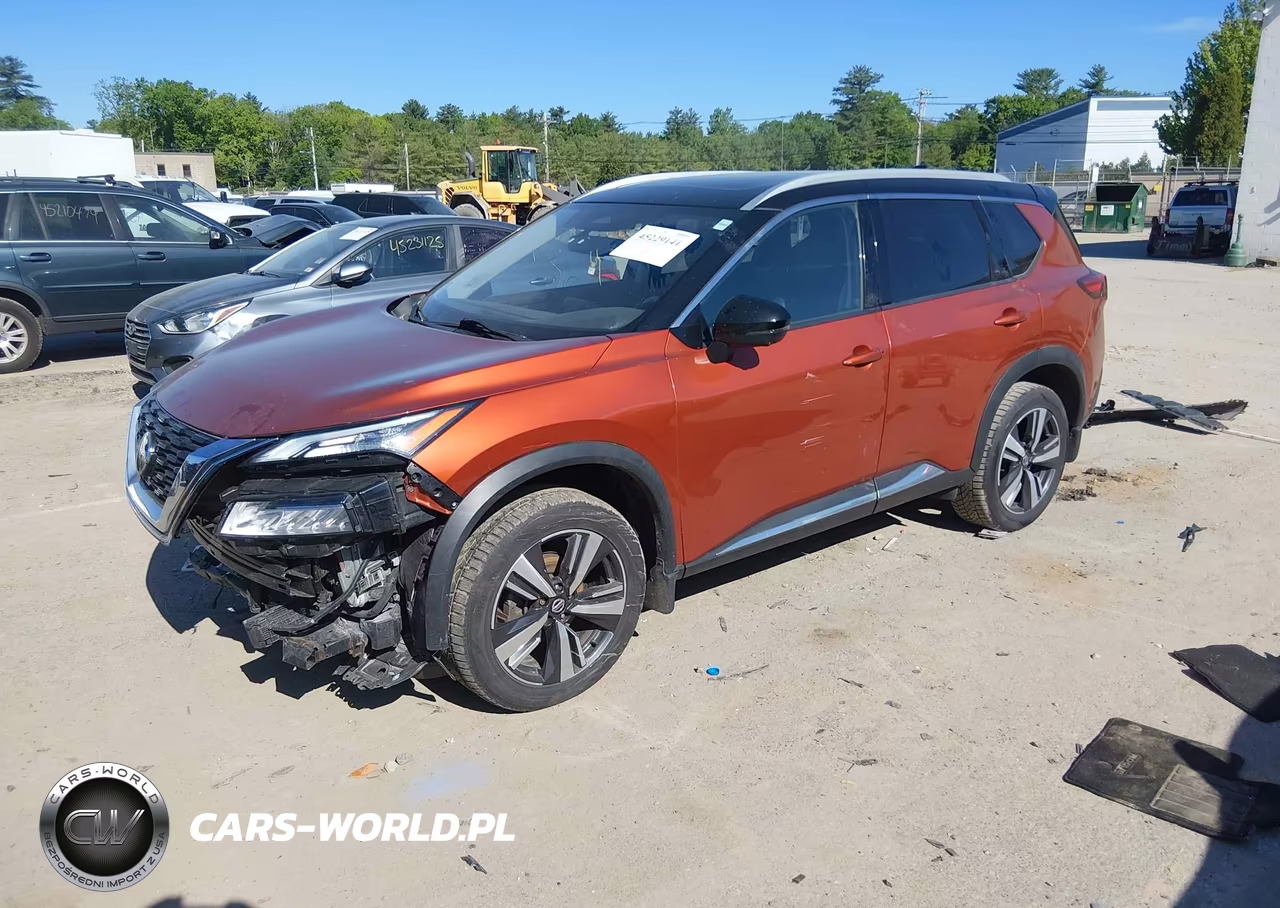 2021 Nissan Rogue Sl Intelligent Awd VIN:JN8AT3CBXMW200174 - 2