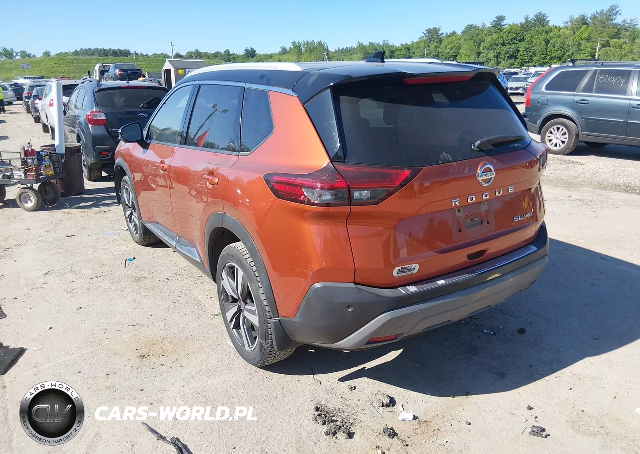 2021 Nissan Rogue Sl Intelligent Awd VIN:JN8AT3CBXMW200174 - 3