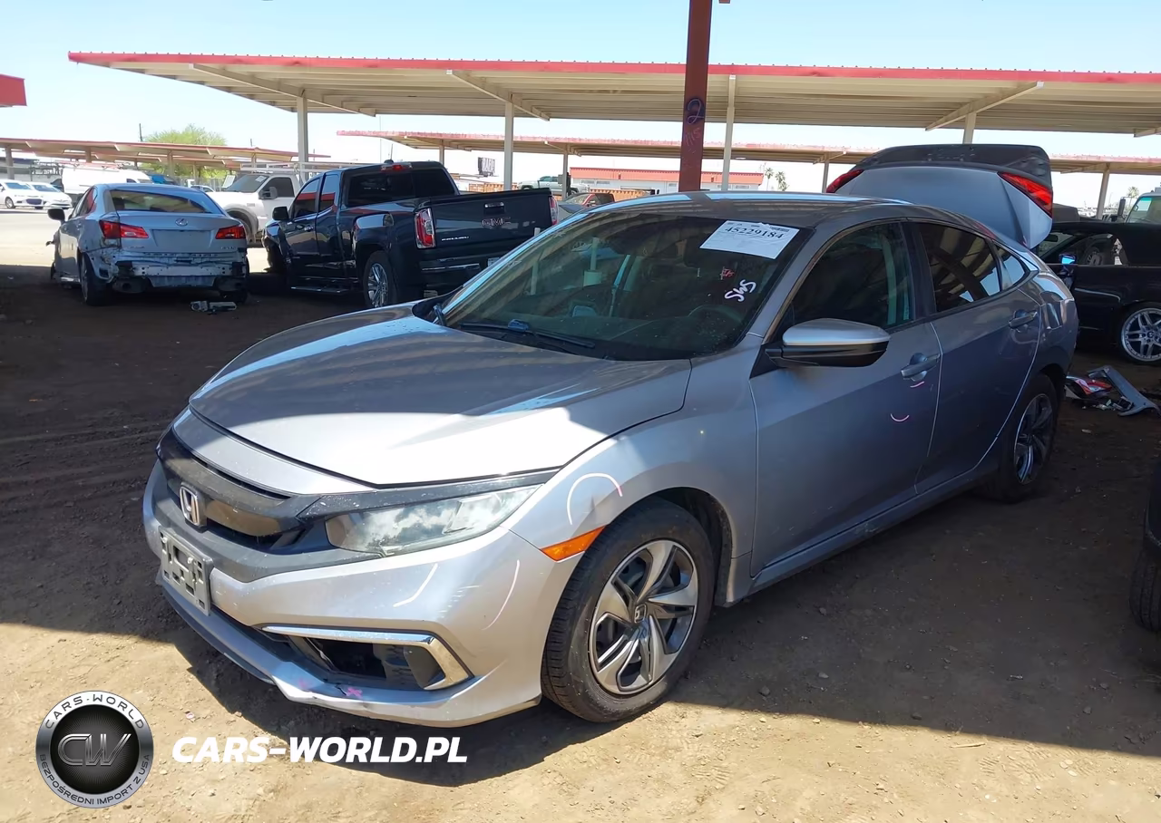 2020 Honda Civic Lx VIN:2HGFC2F62LH581382 - 2