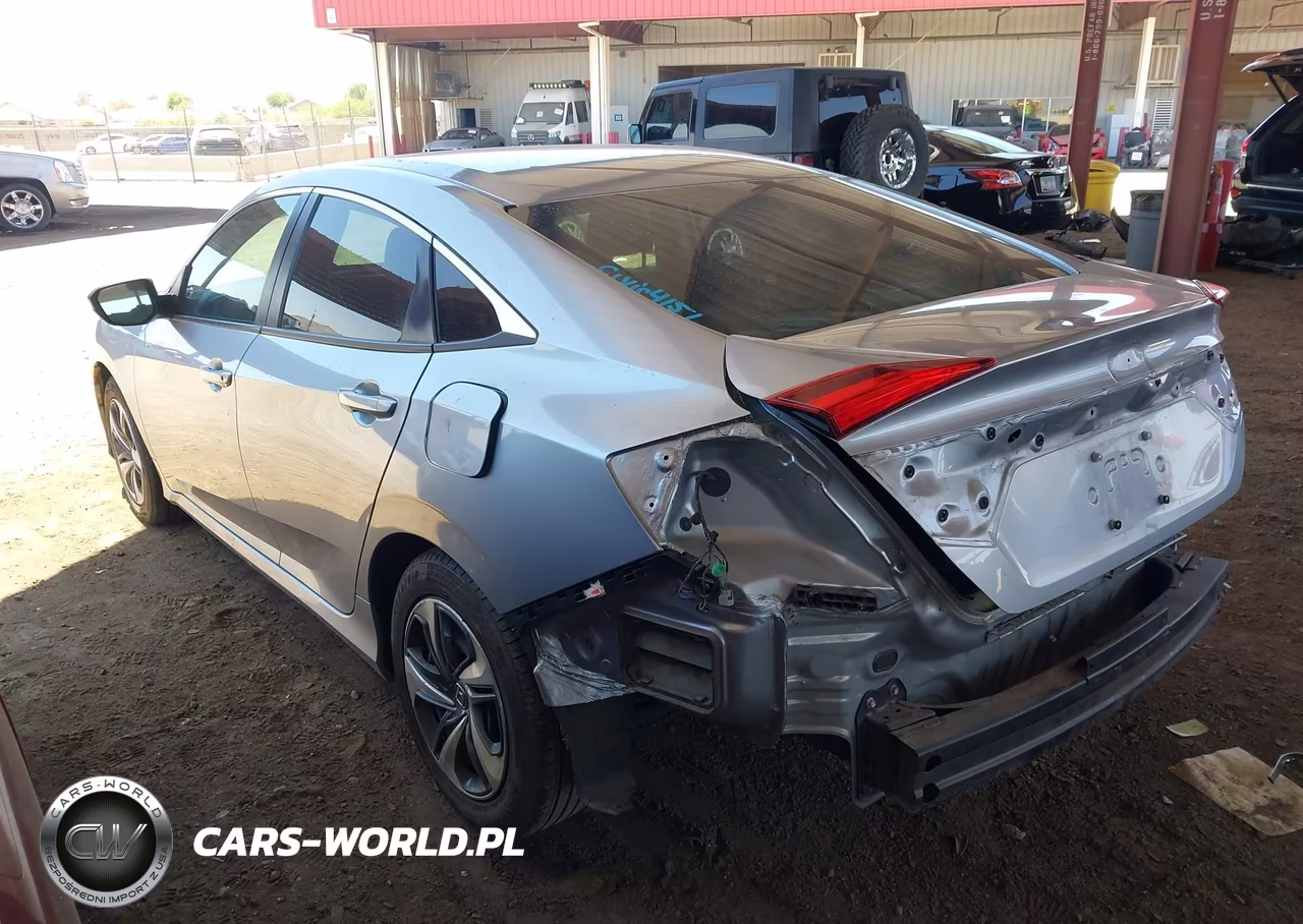 2020 Honda Civic Lx VIN:2HGFC2F62LH581382 - 3
