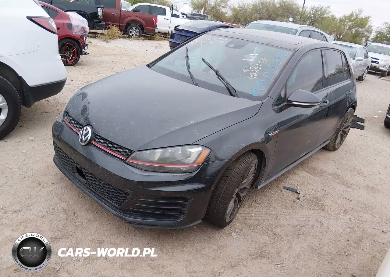 2016 Volkswagen Golf Gti Autobahn 4-Door VIN:3VW4T7AU7GM003341 - 2