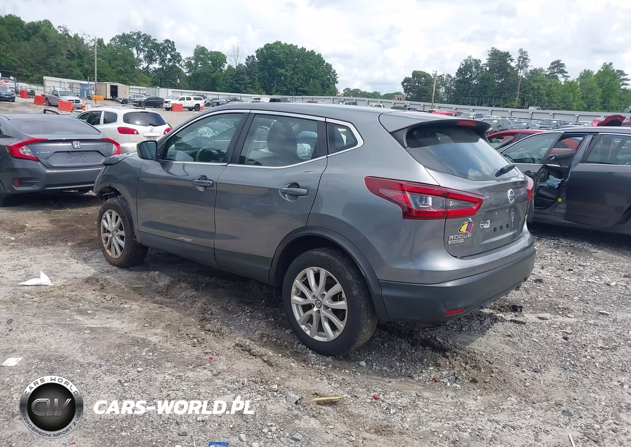 2021 Nissan Rogue Sport S Awd Xtronic Cvt VIN:JN1BJ1AWXMW660468 - 3