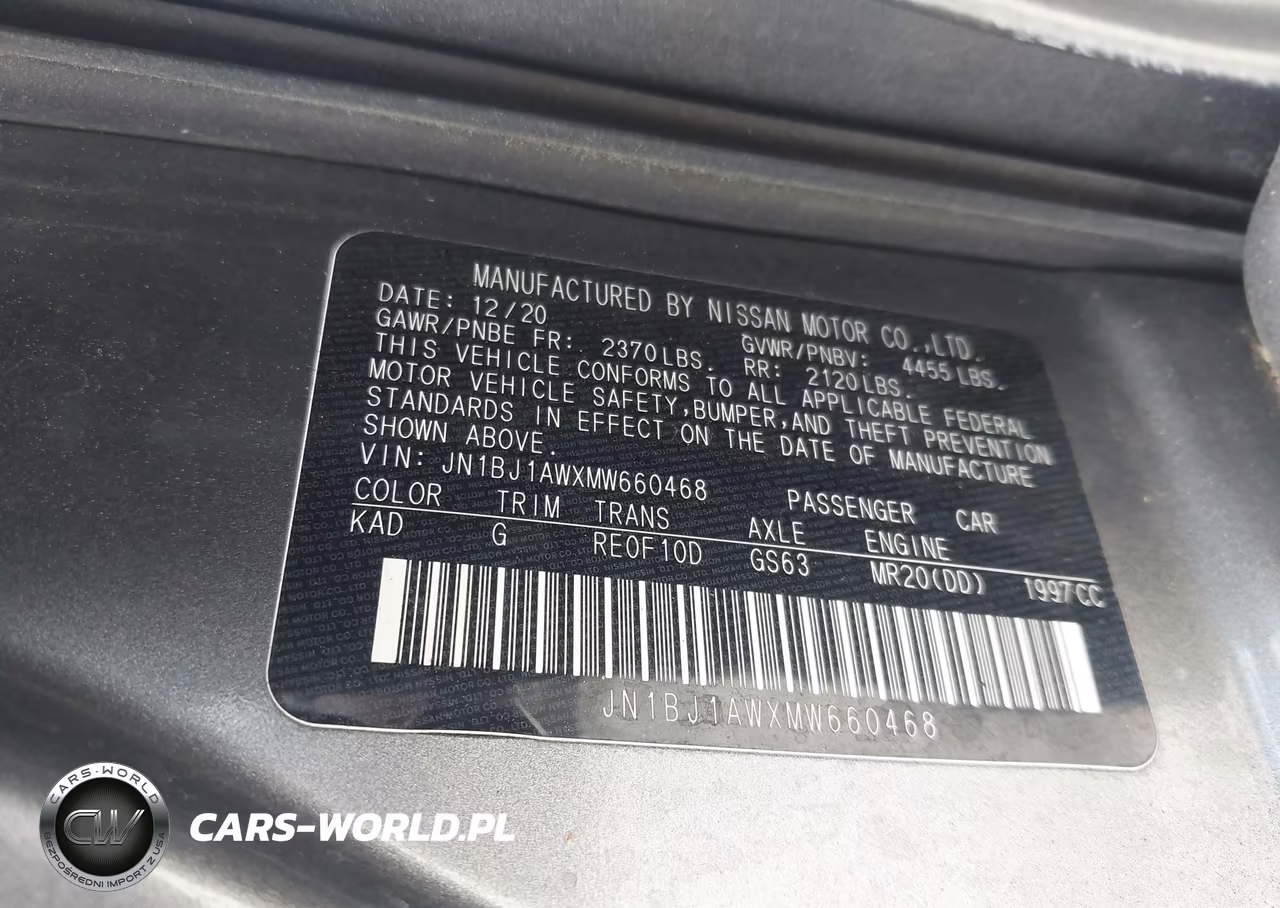 2021 Nissan Rogue Sport S Awd Xtronic Cvt VIN:JN1BJ1AWXMW660468 - 9