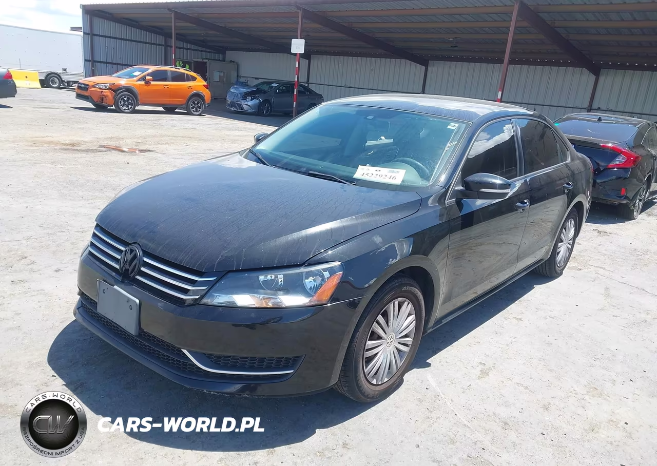 2014 Volkswagen Passat 2.5L S VIN:1VWAP7A34EC019672 - 2