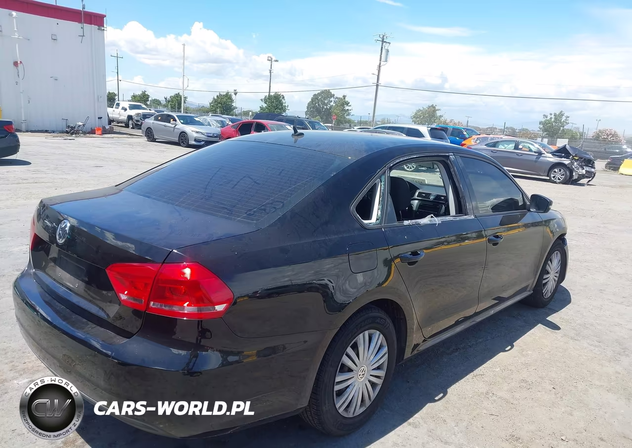 2014 Volkswagen Passat 2.5L S VIN:1VWAP7A34EC019672 - 6