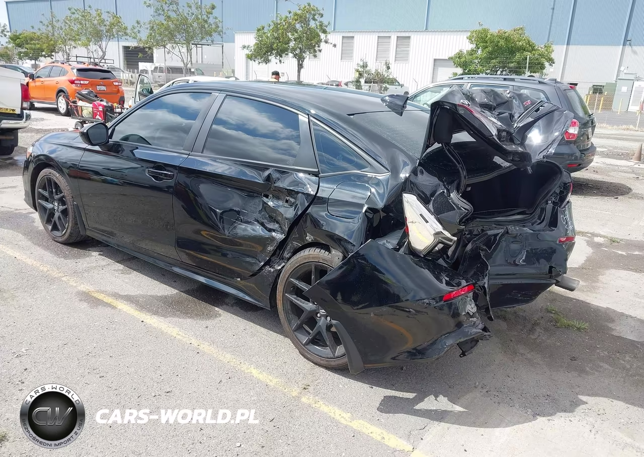 2022 Honda Civic Si Sedan VIN:2HGFE1E54NH477346 - 3