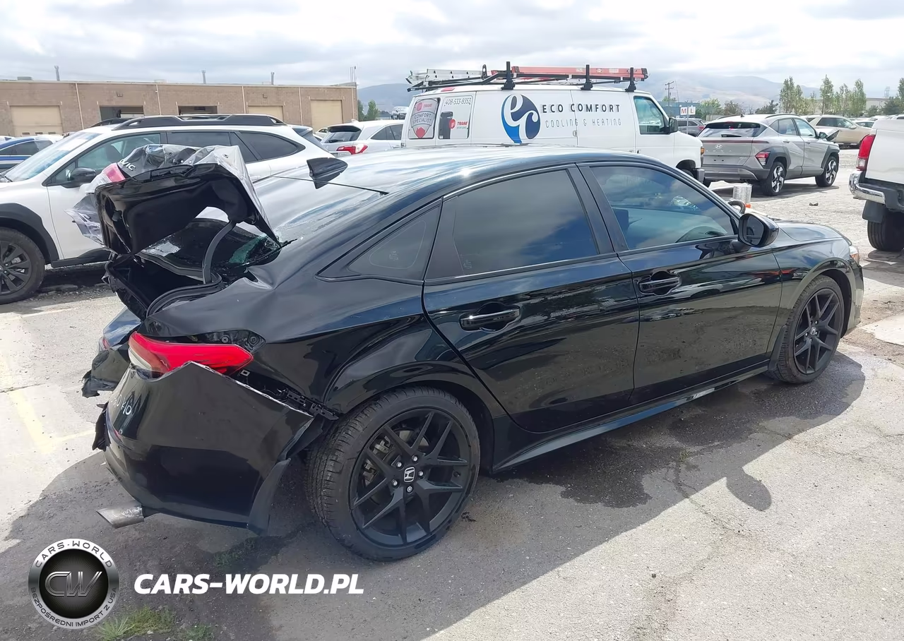 2022 Honda Civic Si Sedan VIN:2HGFE1E54NH477346 - 4
