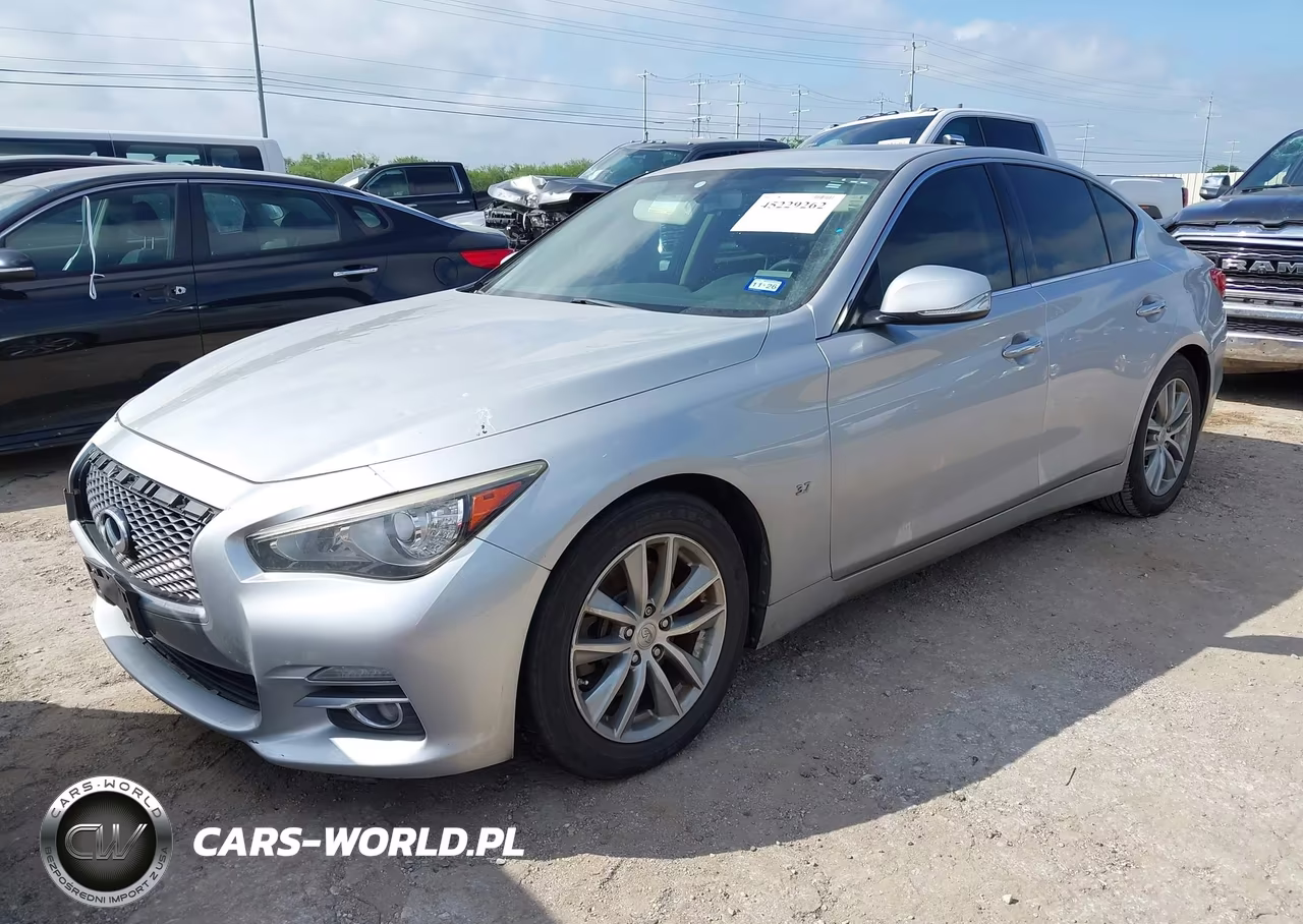 2014 Infiniti Q50 VIN:JN1BV7APXEM688512 - 2