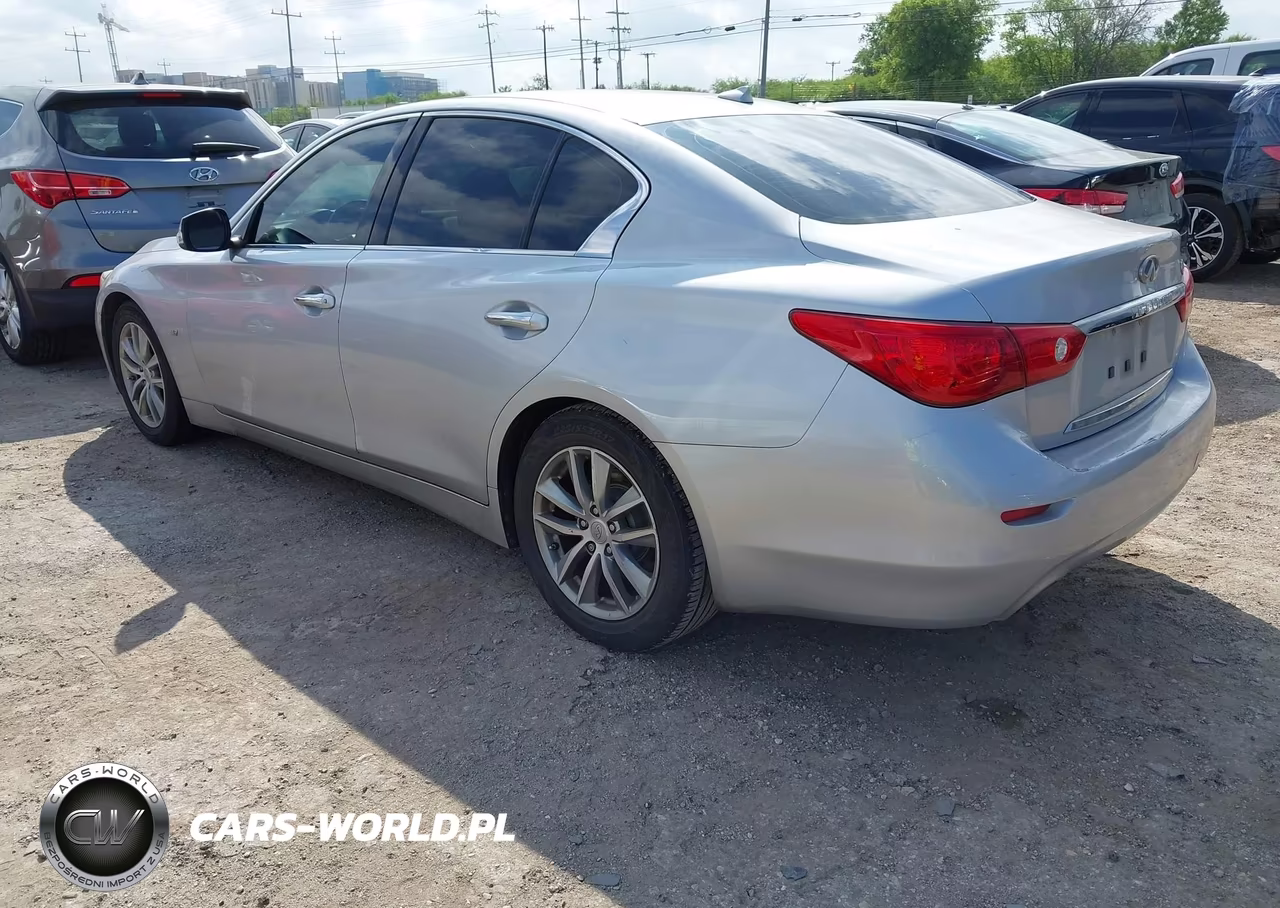 2014 Infiniti Q50 VIN:JN1BV7APXEM688512 - 3