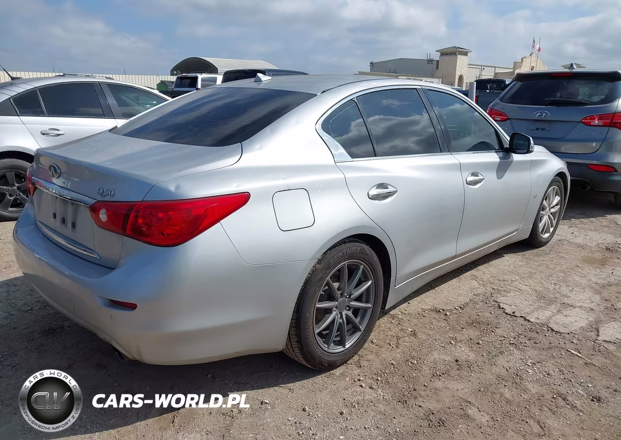 2014 Infiniti Q50 VIN:JN1BV7APXEM688512 - 4