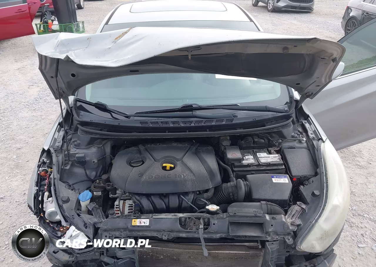 2015 Hyundai Elantra Limited VIN:KMHDH4AE2FU456087 - 10
