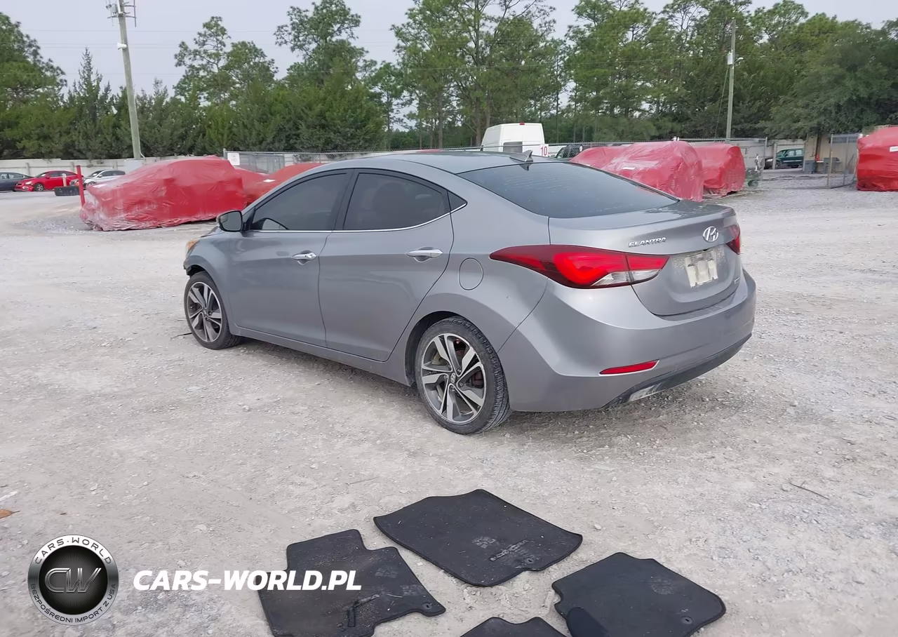 2015 Hyundai Elantra Limited VIN:KMHDH4AE2FU456087 - 3