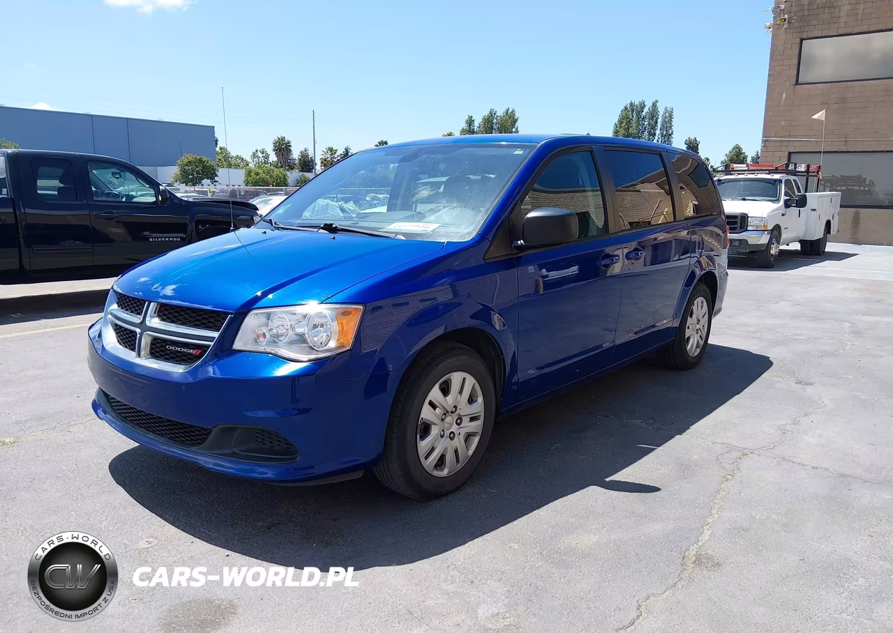 2018 Dodge Grand Caravan Se VIN:2C4RDGBG1JR296409 - 2