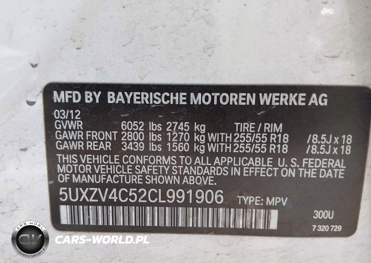 2012 BMW X5 xDrive35I-xDrive35I Premium-xDrive35I Sport Activity VIN:5UXZV4C52CL991906 - 9