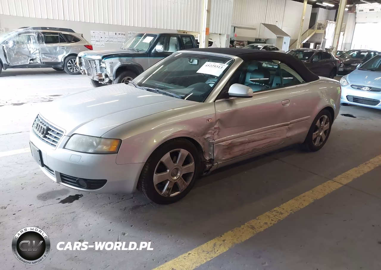 2004 Audi A4 1.8T VIN:WAUAC48H74K000310 - 2
