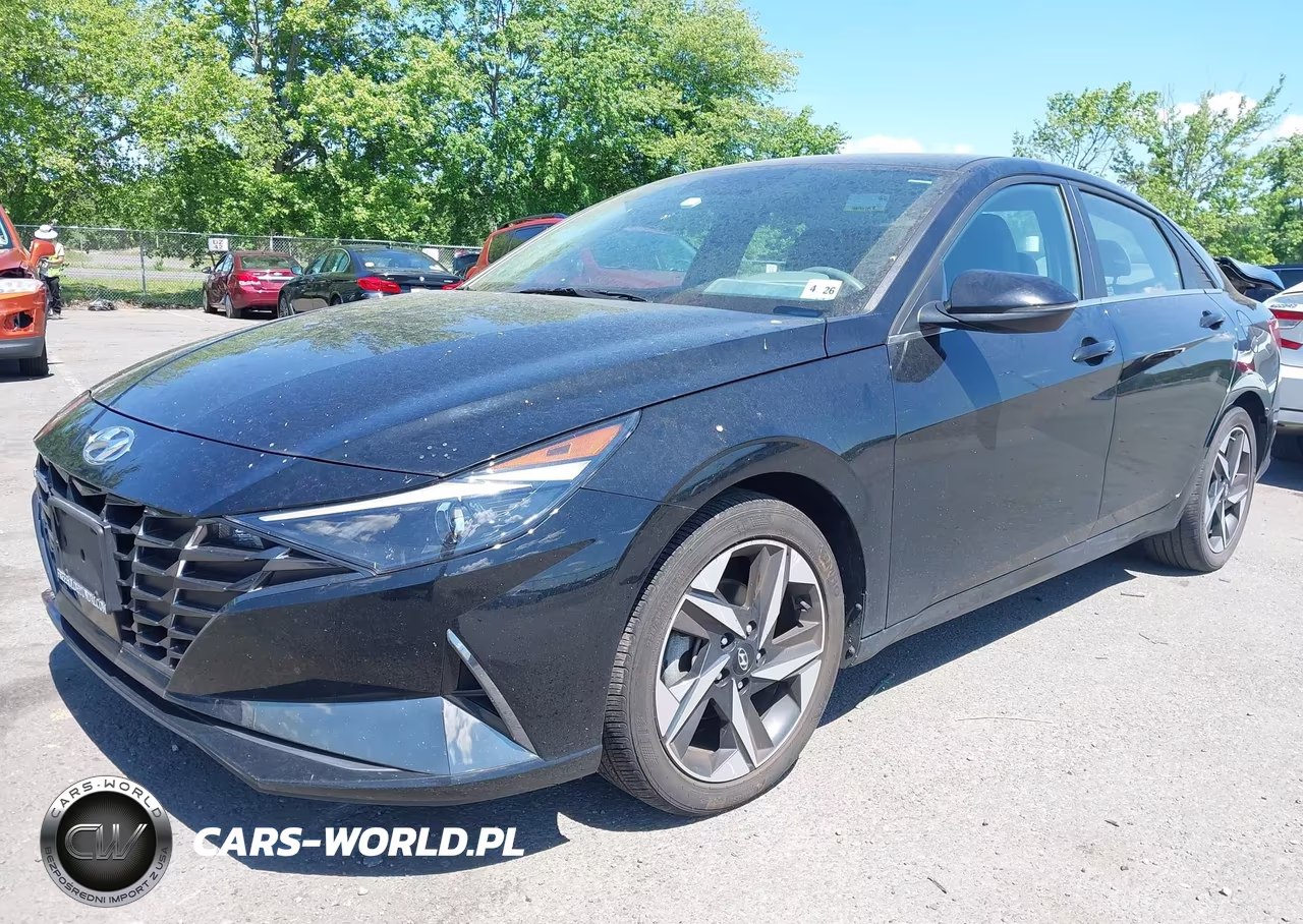 2021 Hyundai Elantra Sel VIN:KMHLN4AG7MU140610 - 2