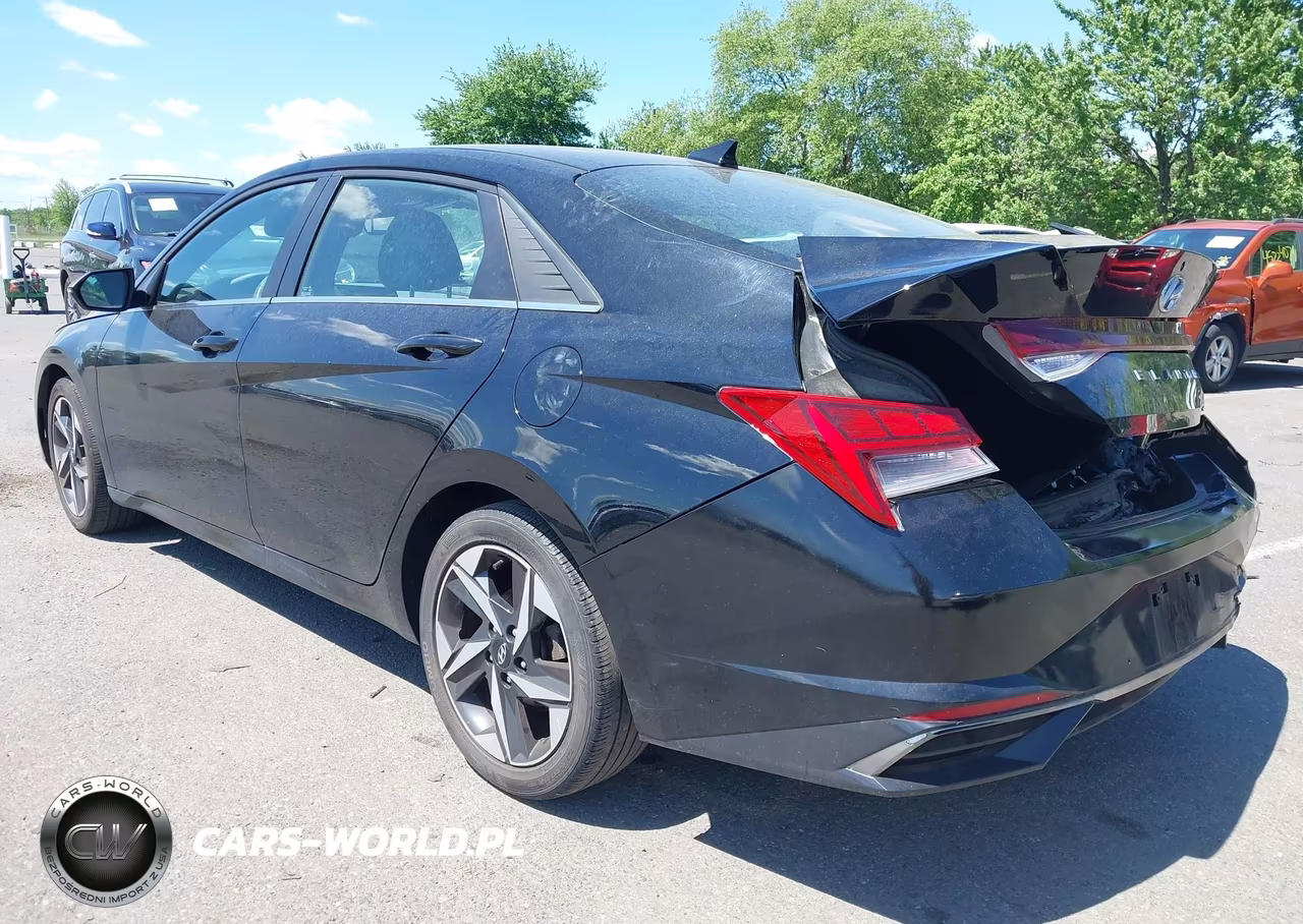 2021 Hyundai Elantra Sel VIN:KMHLN4AG7MU140610 - 3