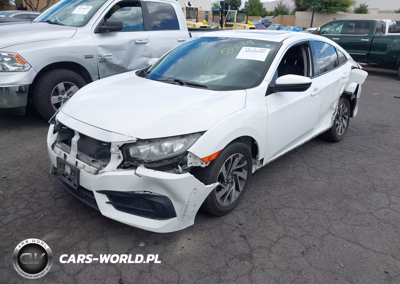 2016 Honda Civic Ex VIN:2HGFC2F73GH569322 - 2