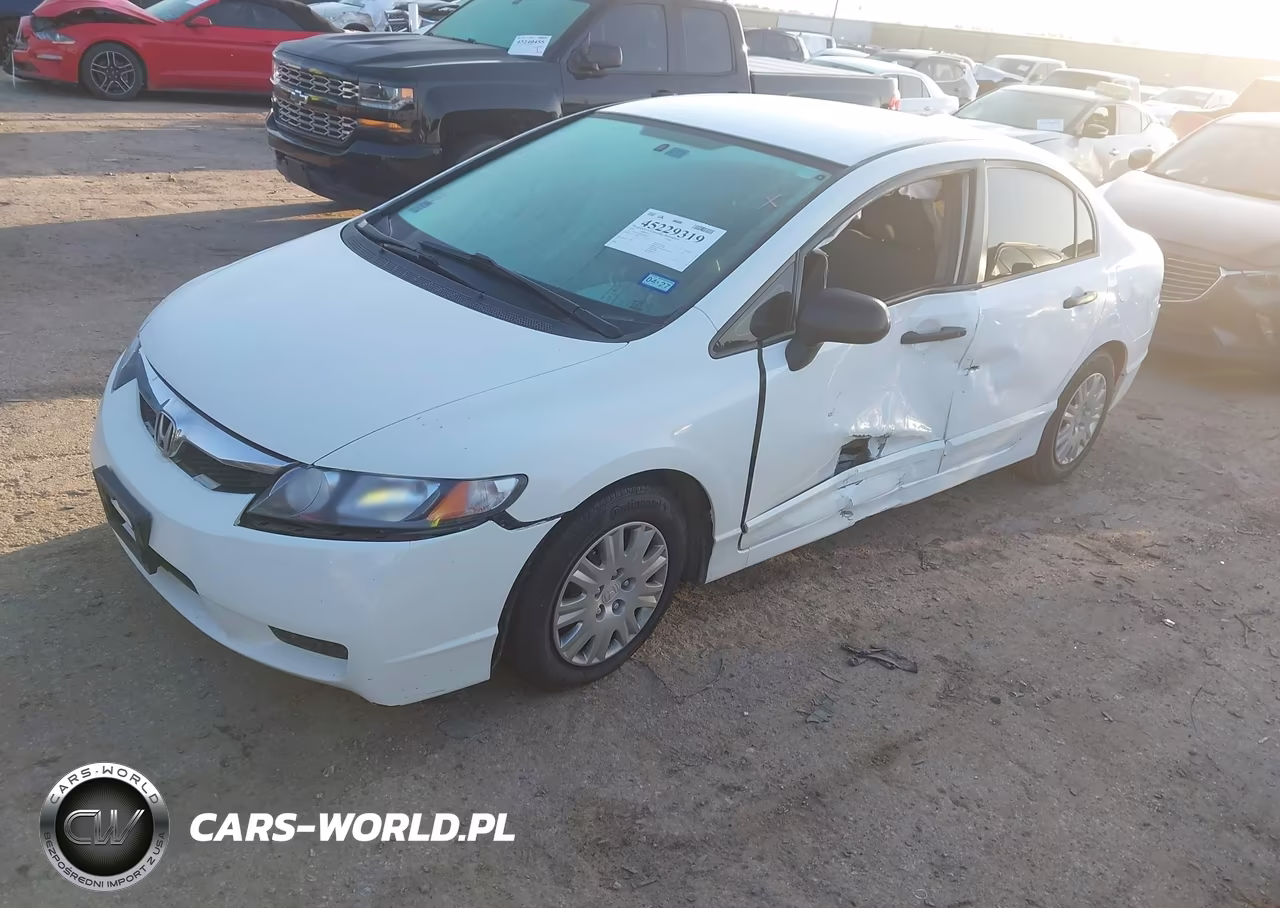 2010 Honda Civic Vp VIN:2HGFA1F30AH508059 - 2