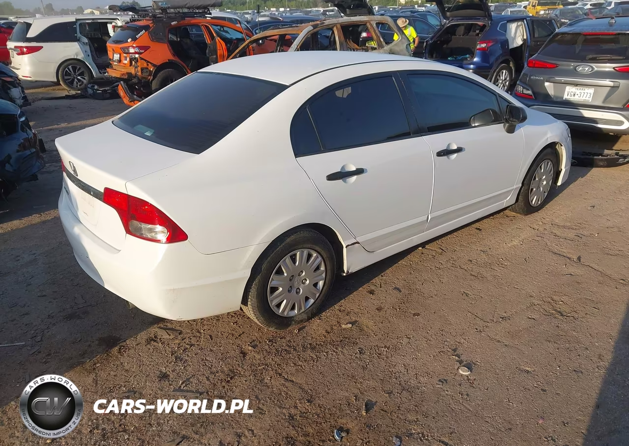 2010 Honda Civic Vp VIN:2HGFA1F30AH508059 - 4