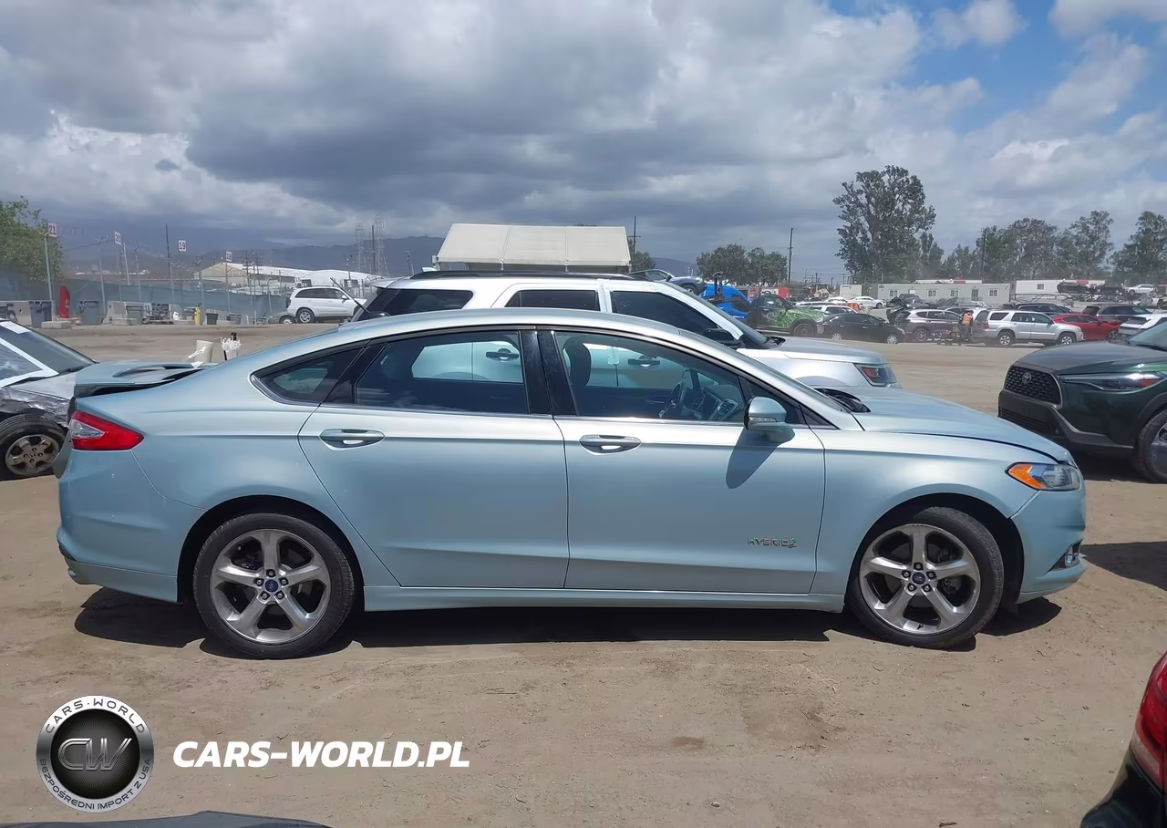 2014 Ford Fusion Hybrid Se VIN:3FA6P0LU3ER366469 - 12