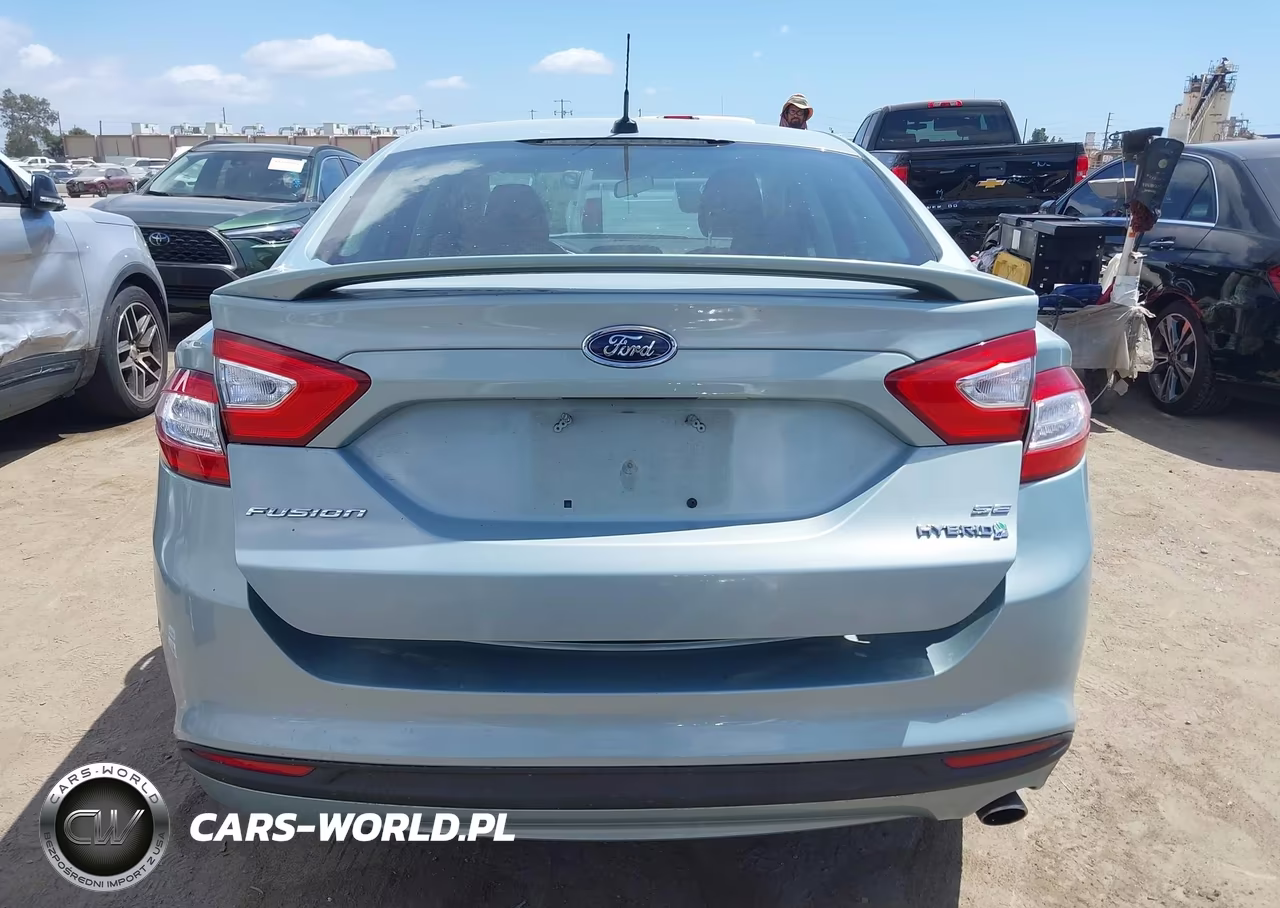 2014 Ford Fusion Hybrid Se VIN:3FA6P0LU3ER366469 - 15