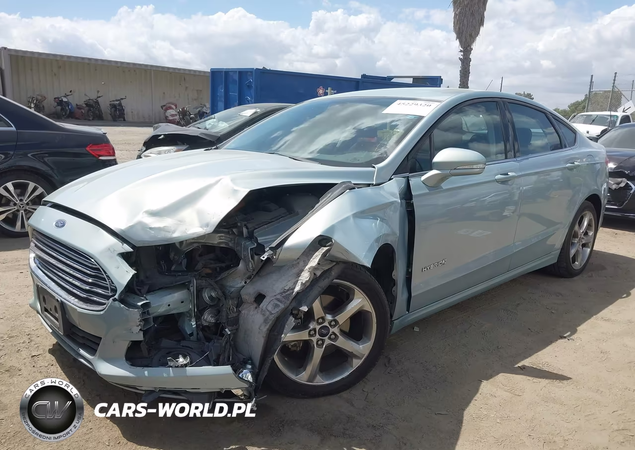 2014 Ford Fusion Hybrid Se VIN:3FA6P0LU3ER366469 - 2