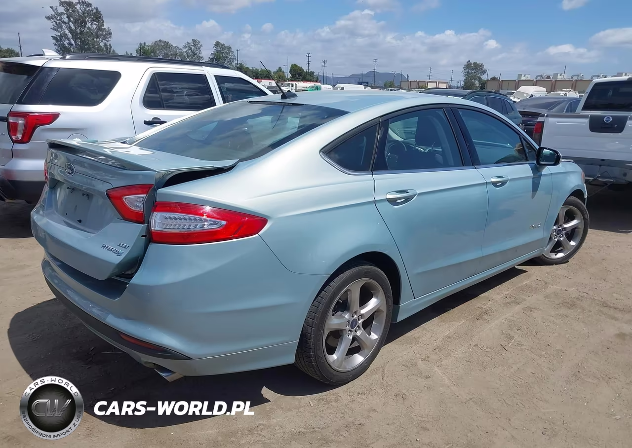 2014 Ford Fusion Hybrid Se VIN:3FA6P0LU3ER366469 - 4