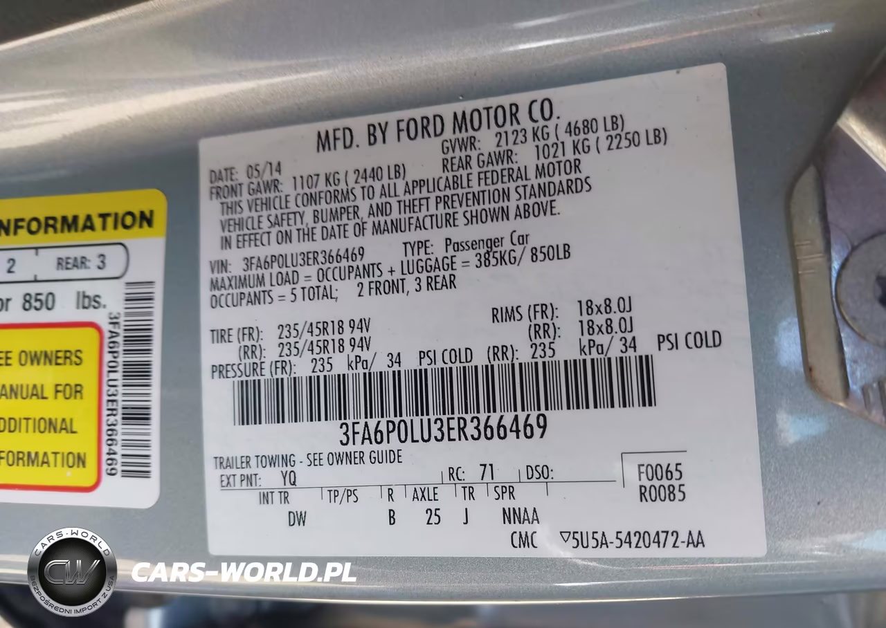 2014 Ford Fusion Hybrid Se VIN:3FA6P0LU3ER366469 - 9