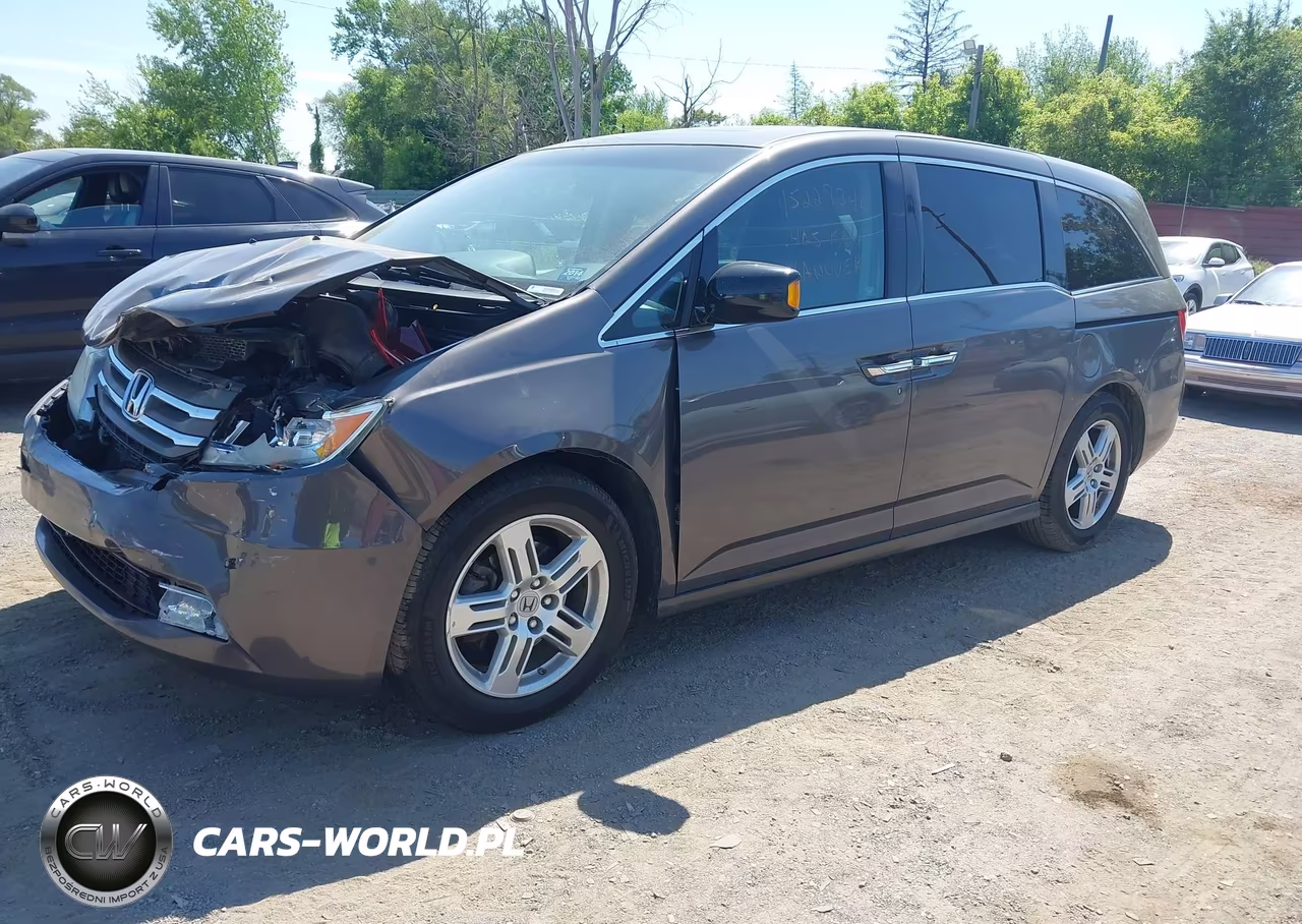2012 Honda Odyssey Touring-Touring Elite VIN:5FNRL5H92CB065291 - 2