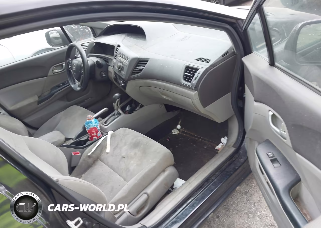 2012 Honda Civic Lx VIN:2HGFB2F59CH555095 - 5