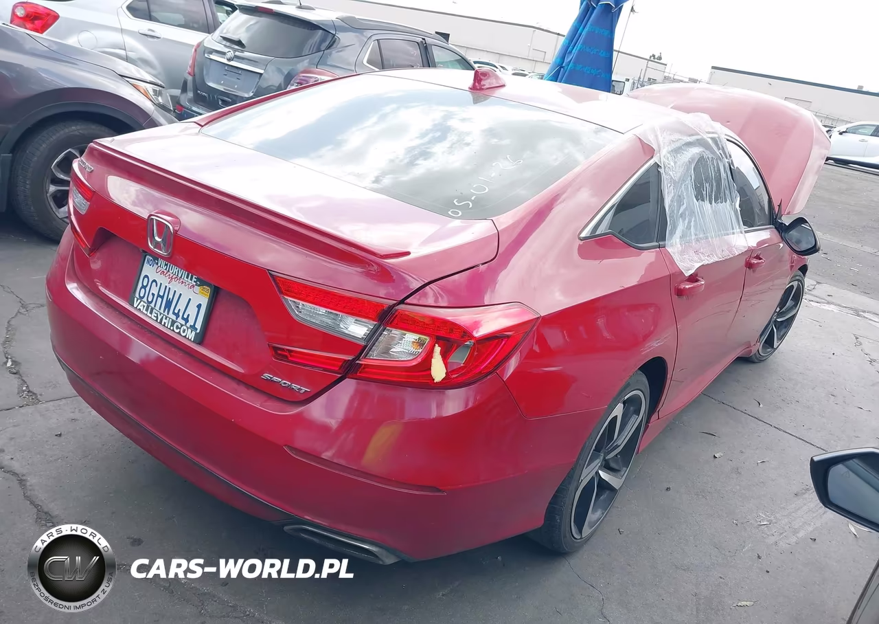 2018 Honda Accord Sport VIN:1HGCV1F33JA261240 - 4