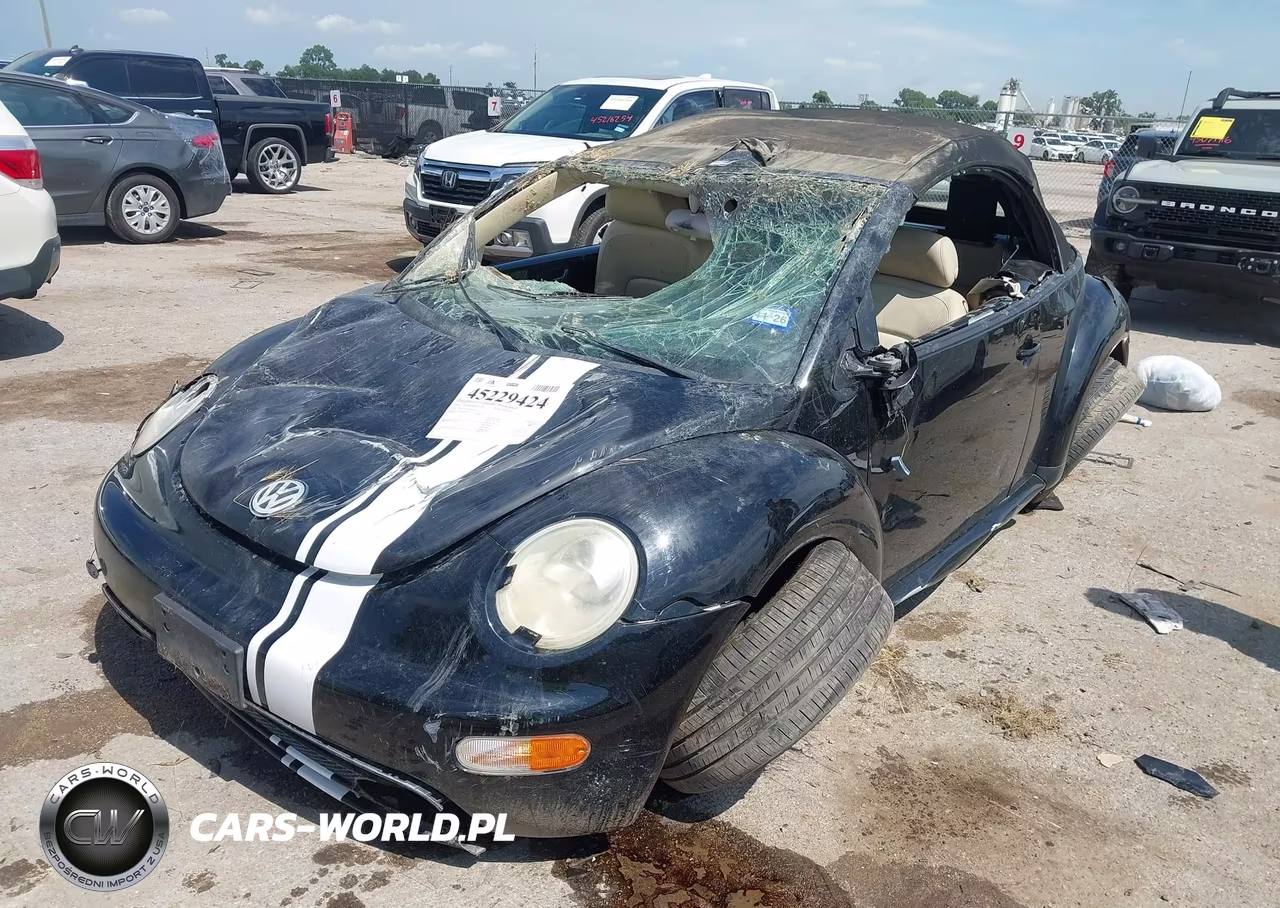 2003 Volkswagen New Beetle Gls VIN:3VWCK21Y43M306818 - 2