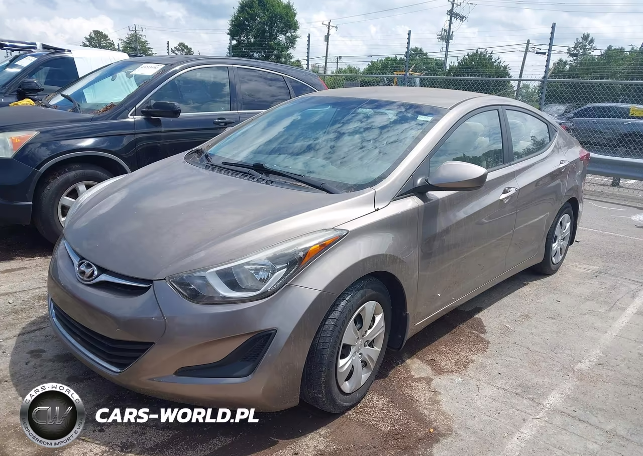 2016 Hyundai Elantra Se VIN:5NPDH4AE8GH789491 - 2