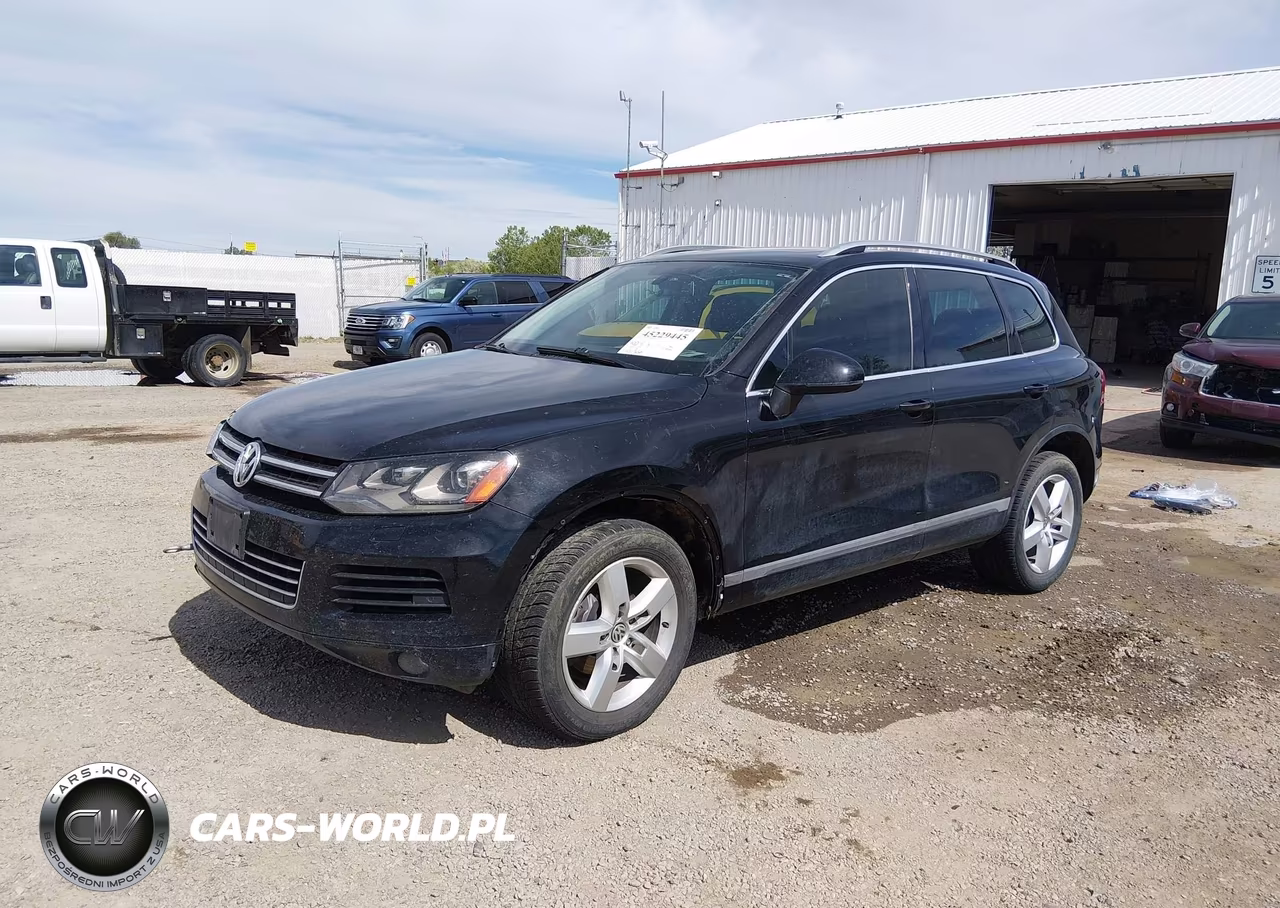 2012 Volkswagen Touareg Vr6 Lux VIN:WVGFF9BP0CD001133 - 2