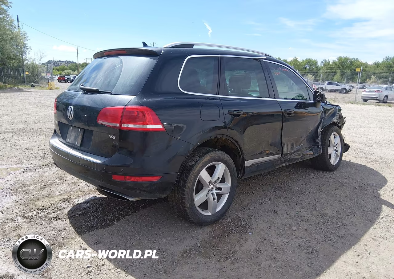 2012 Volkswagen Touareg Vr6 Lux VIN:WVGFF9BP0CD001133 - 4