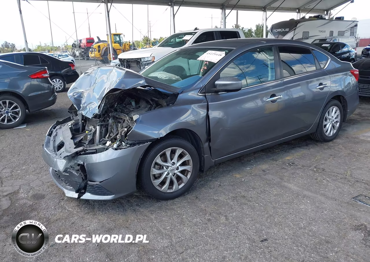 2018 Nissan Sentra Sv VIN:3N1AB7AP2JL644965 - 2