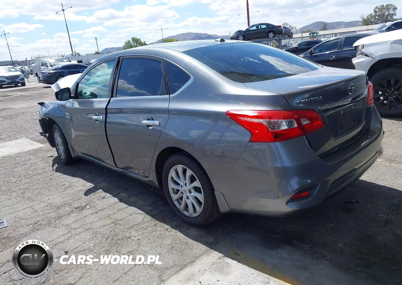 2018 Nissan Sentra Sv VIN:3N1AB7AP2JL644965 - 3