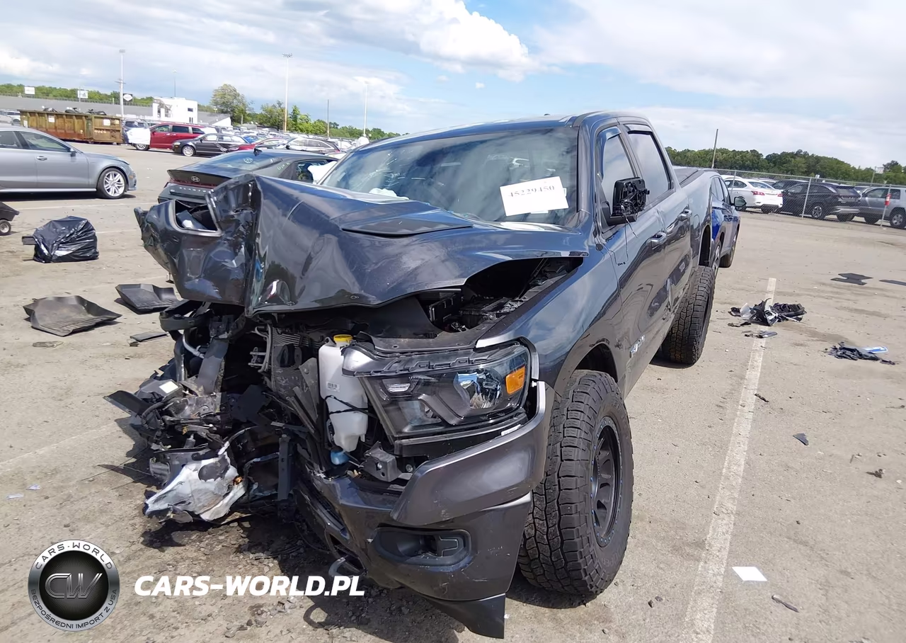 2019 Ram 1500 Big Horn-Lone Star 4X4 5'7 Box VIN:1C6SRFFT1KN681625 - 2