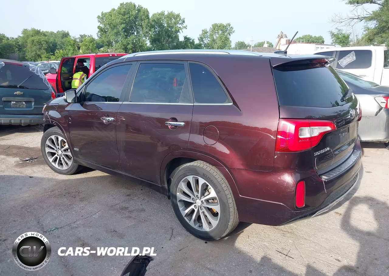 2015 Kia Sorento Sx V6 VIN:5XYKWDA72FG625870 - 3