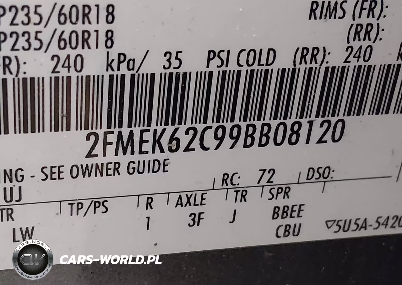 2009 Ford Flex Sel VIN:2FMEK62C99BB08120 - 9