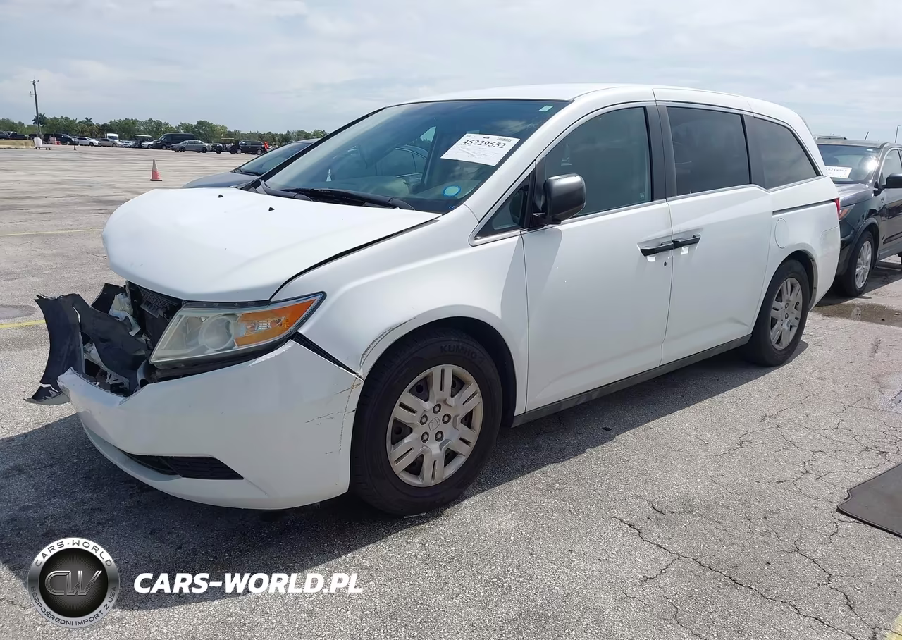 2012 Honda Odyssey Lx VIN:5FNRL5H28CB114920 - 2