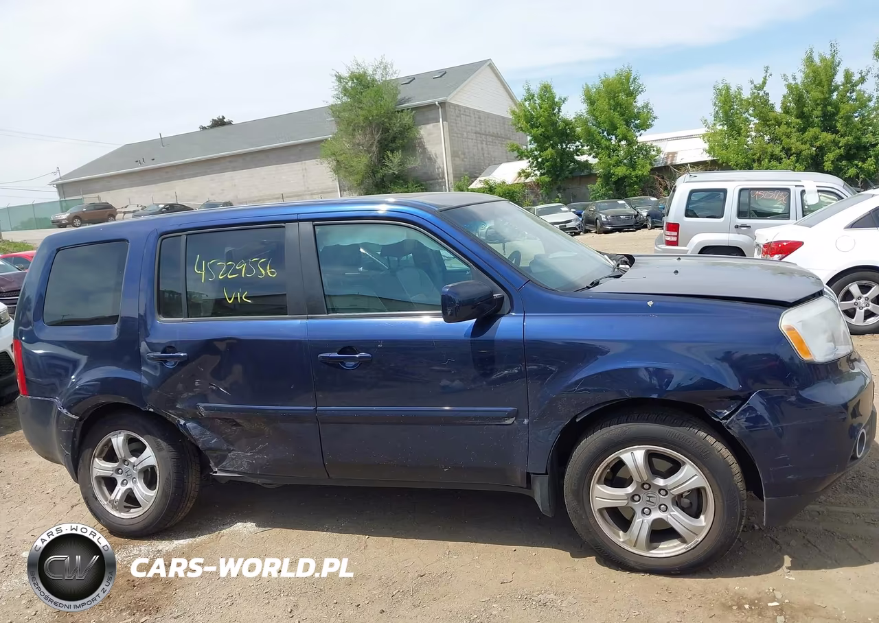 2013 Honda Pilot Ex-L VIN:5FNYF4H59DB012566 - 13