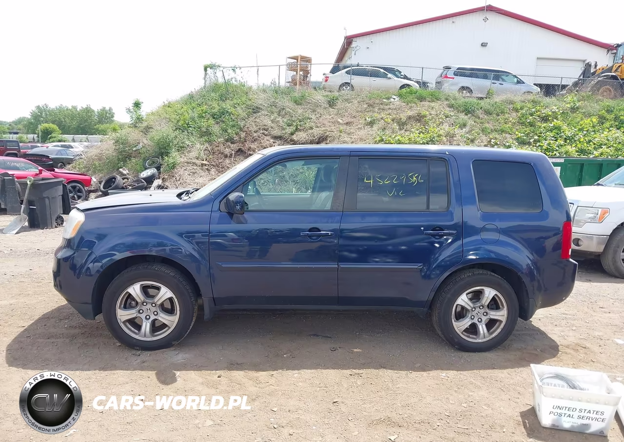 2013 Honda Pilot Ex-L VIN:5FNYF4H59DB012566 - 14